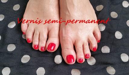 semi pieds